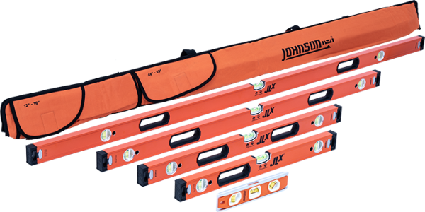 JLX® 72" Heavy Duty 6 Piece Box Level Set (5772-S) 5772-S Product Image